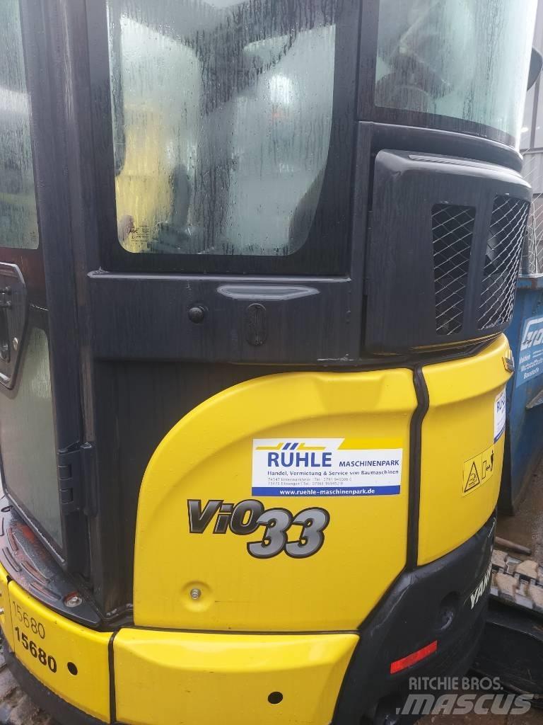 Yanmar Vio 33 حفارات صغيرة أقل من 7 طن (حفارات صغيرة)