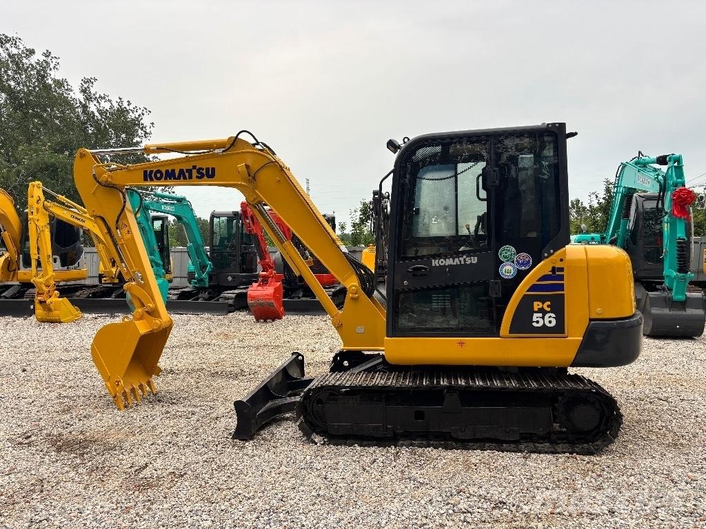 Komatsu PC 56 حفارات صغيرة أقل من 7 طن (حفارات صغيرة)