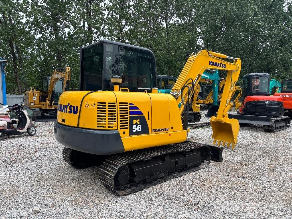 Komatsu PC 56 حفارات صغيرة أقل من 7 طن (حفارات صغيرة)