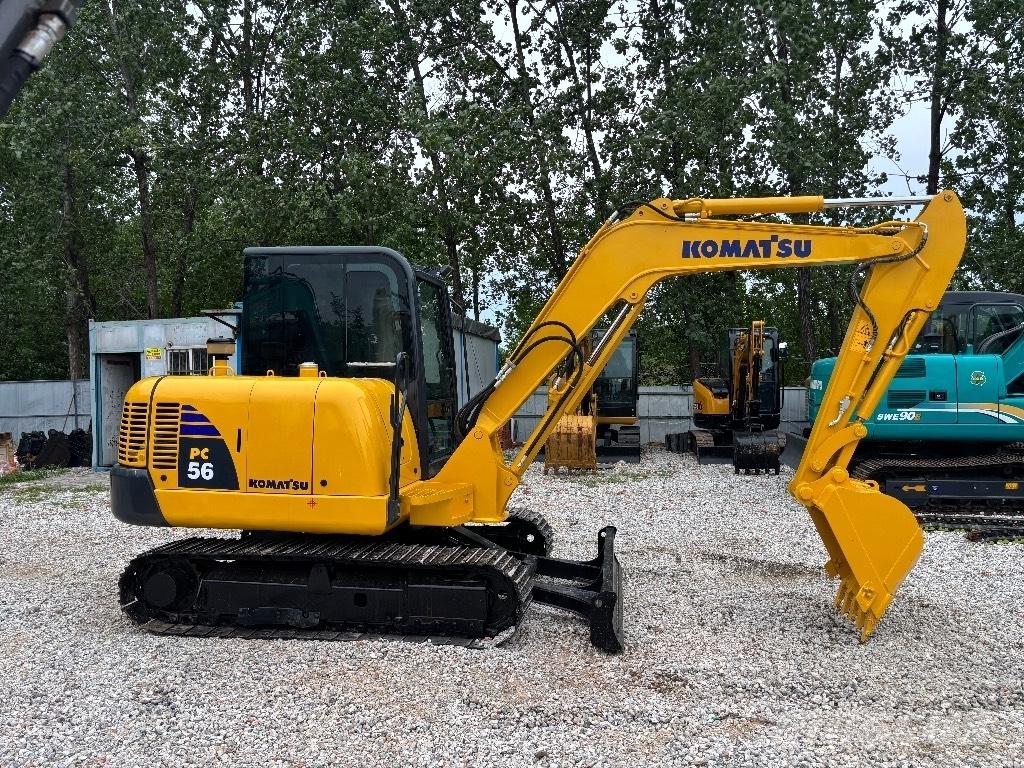 Komatsu PC 56 حفارات صغيرة أقل من 7 طن (حفارات صغيرة)
