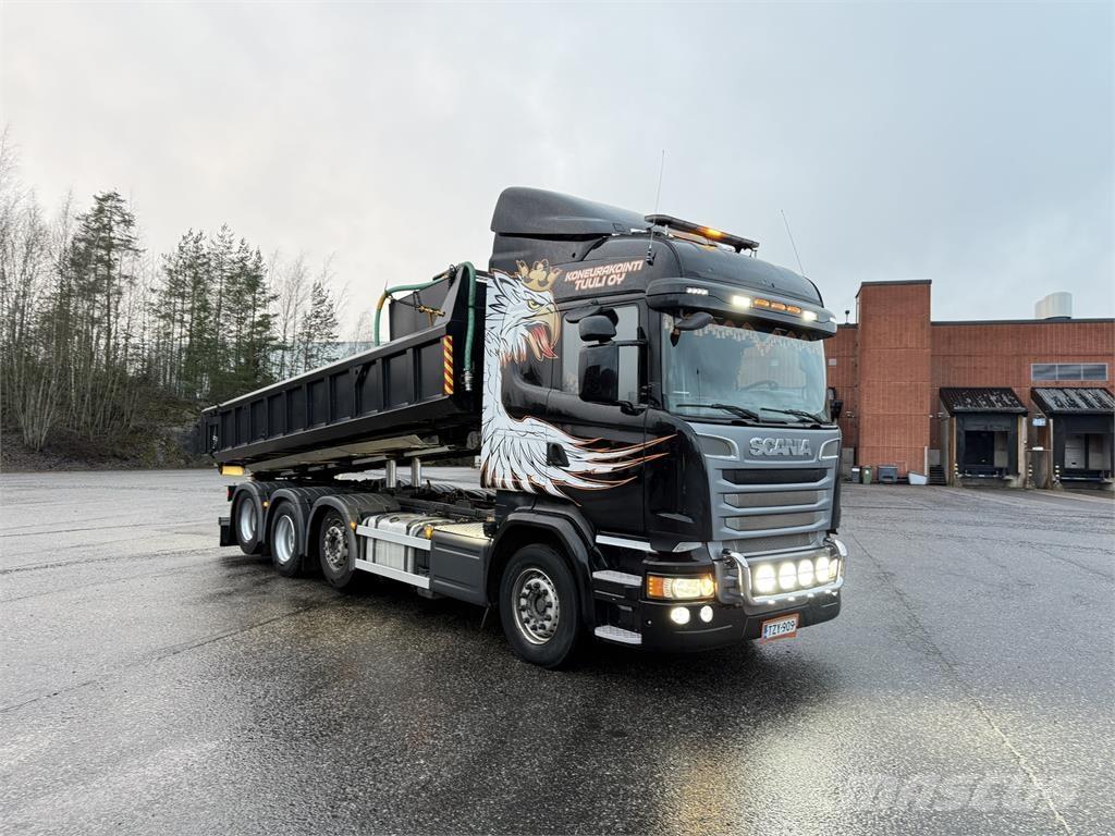Scania R 580 8X2 شاحنات قابلة للفك