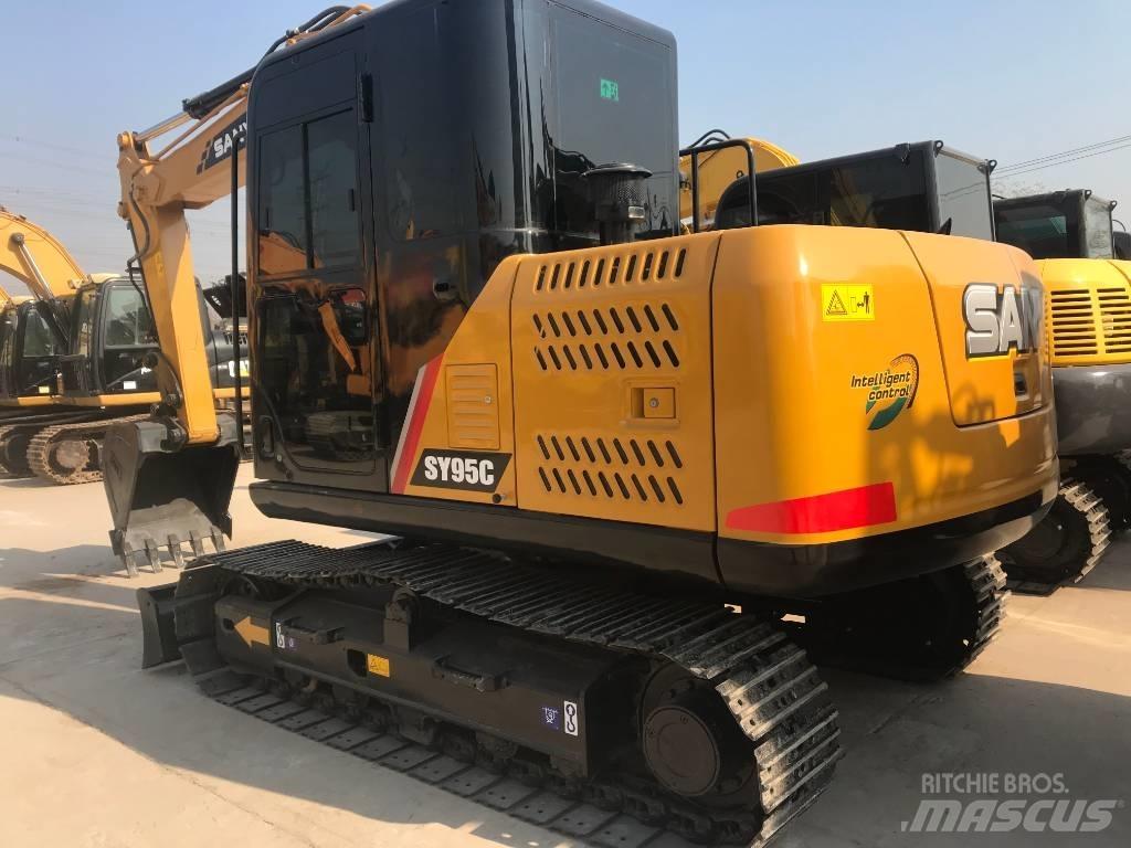 Sany SY 95 C حفارات زحافة