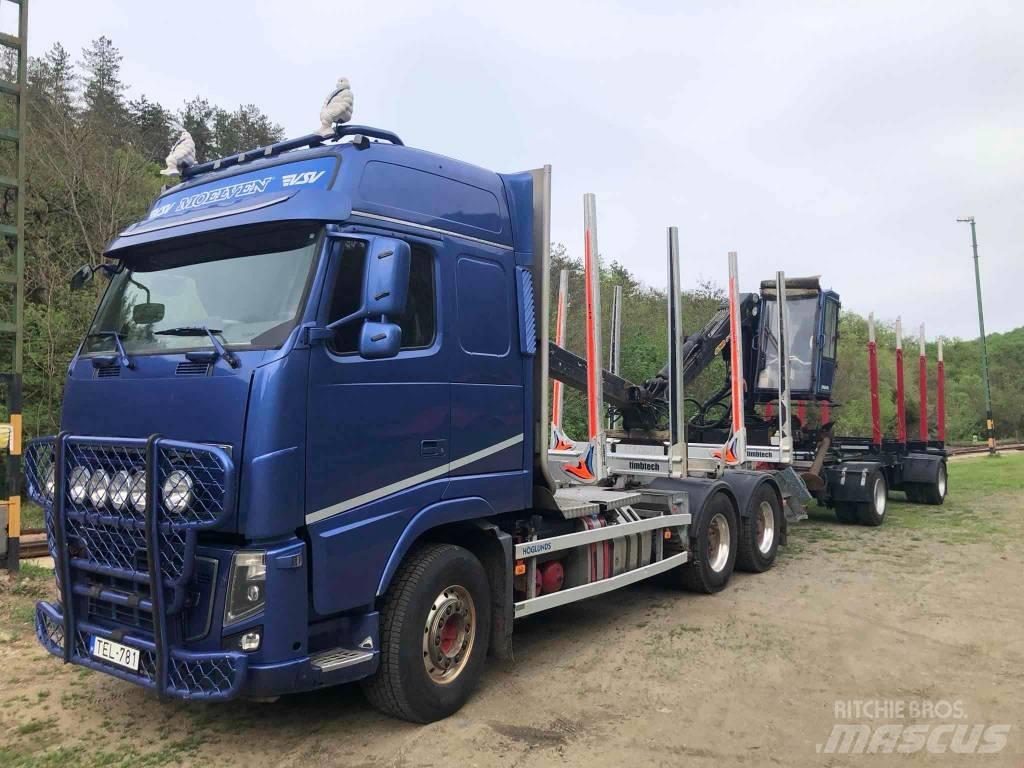 Volvo FH 16 750 شاحنات أشجار
