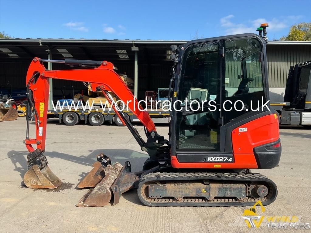 Kubota KX 027-4 حفارات صغيرة أقل من 7 طن (حفارات صغيرة)