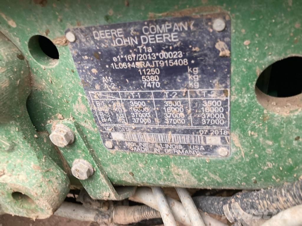 John Deere 6145R الجرارات