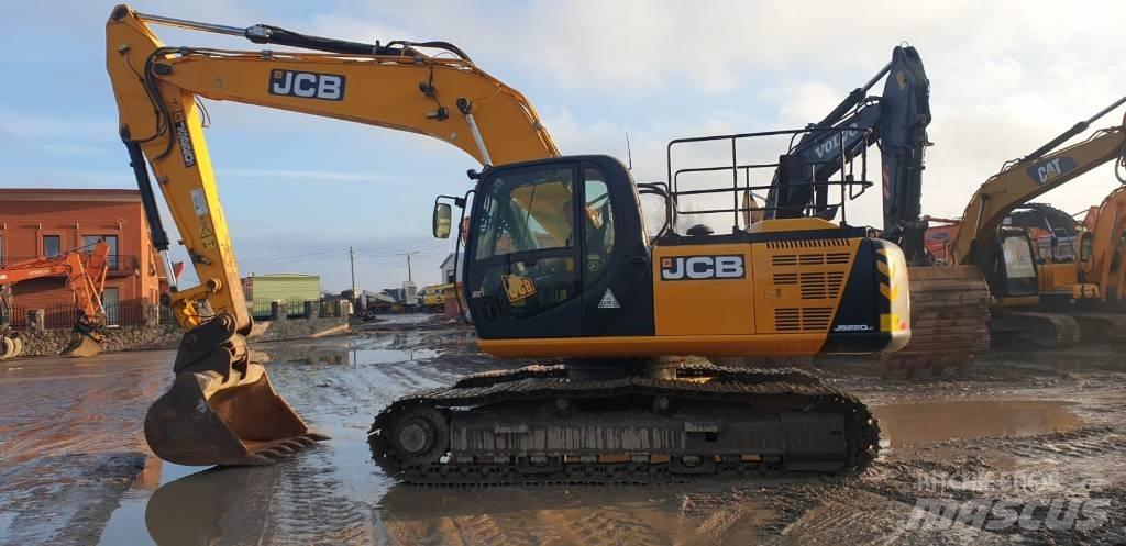 JCB JS 220 LC حفارات زحافة
