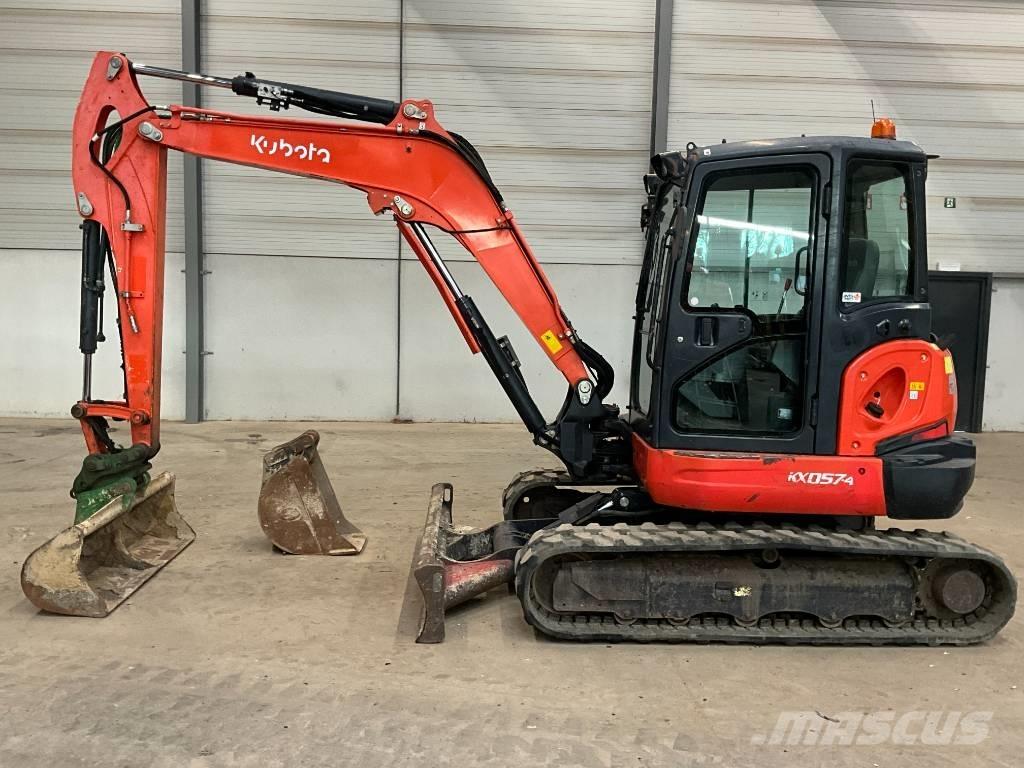 Kubota KX 057-4 حفارات صغيرة أقل من 7 طن (حفارات صغيرة)