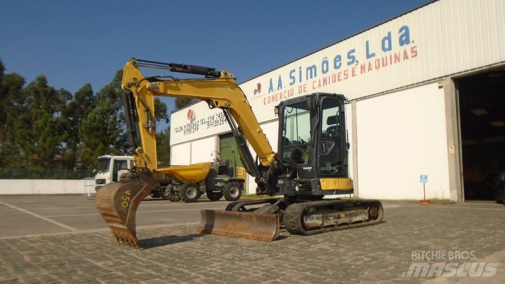 Yanmar Vio 50-6A حفارات صغيرة أقل من 7 طن (حفارات صغيرة)