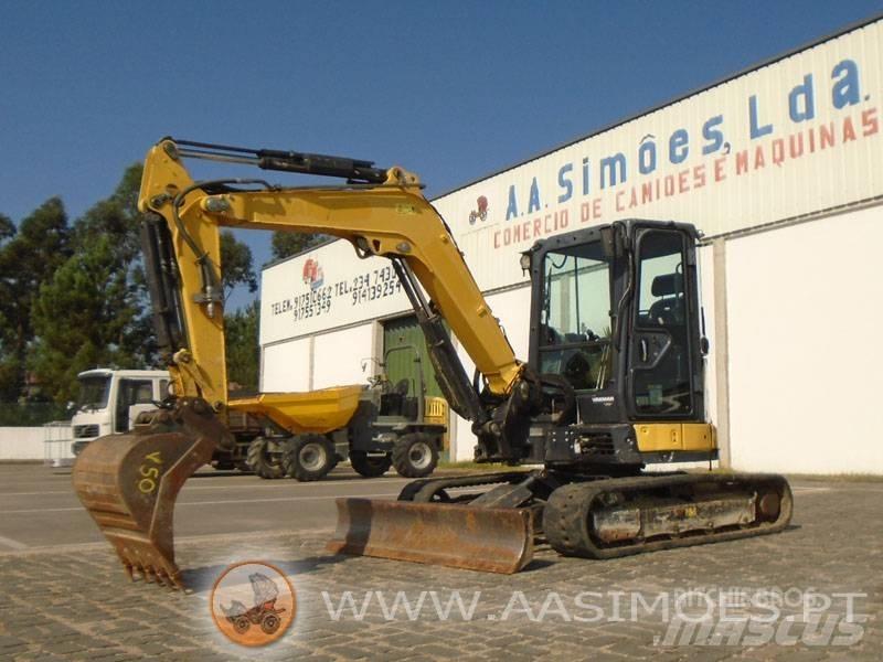 Yanmar Vio 50-6A حفارات صغيرة أقل من 7 طن (حفارات صغيرة)