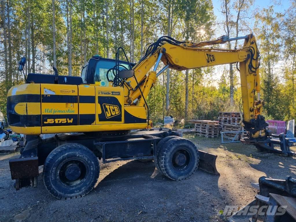 JCB JS 175 W -2001 حفارات بعجل