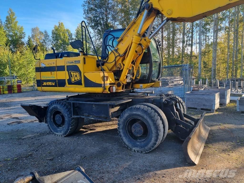 JCB JS 175 W -2001 حفارات بعجل