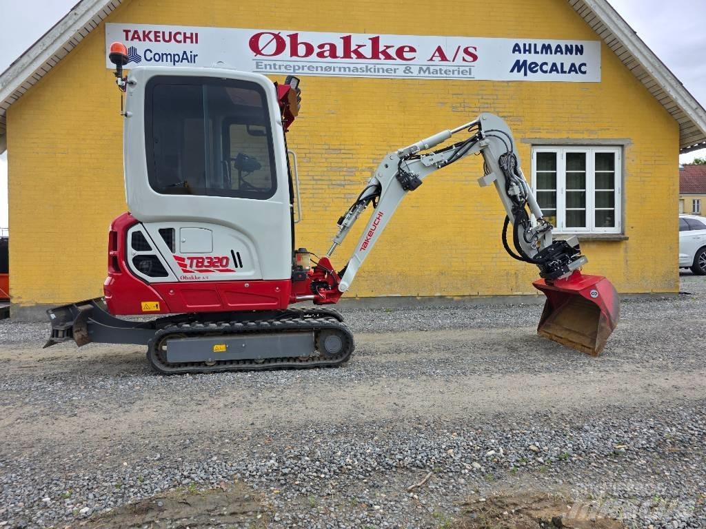 Takeuchi TB 320 حفارات صغيرة أقل من 7 طن (حفارات صغيرة)