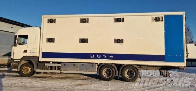 Scania R450 شاحنات نقل الحيوانات