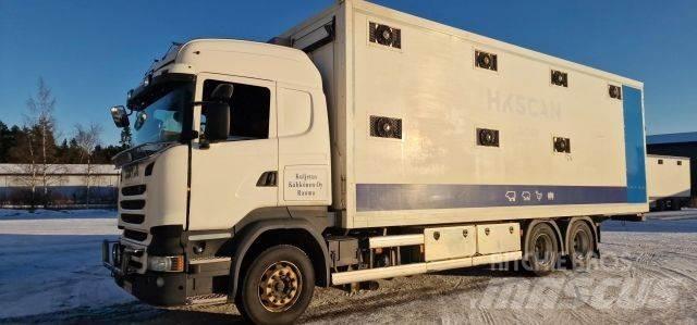 Scania R450 شاحنات نقل الحيوانات