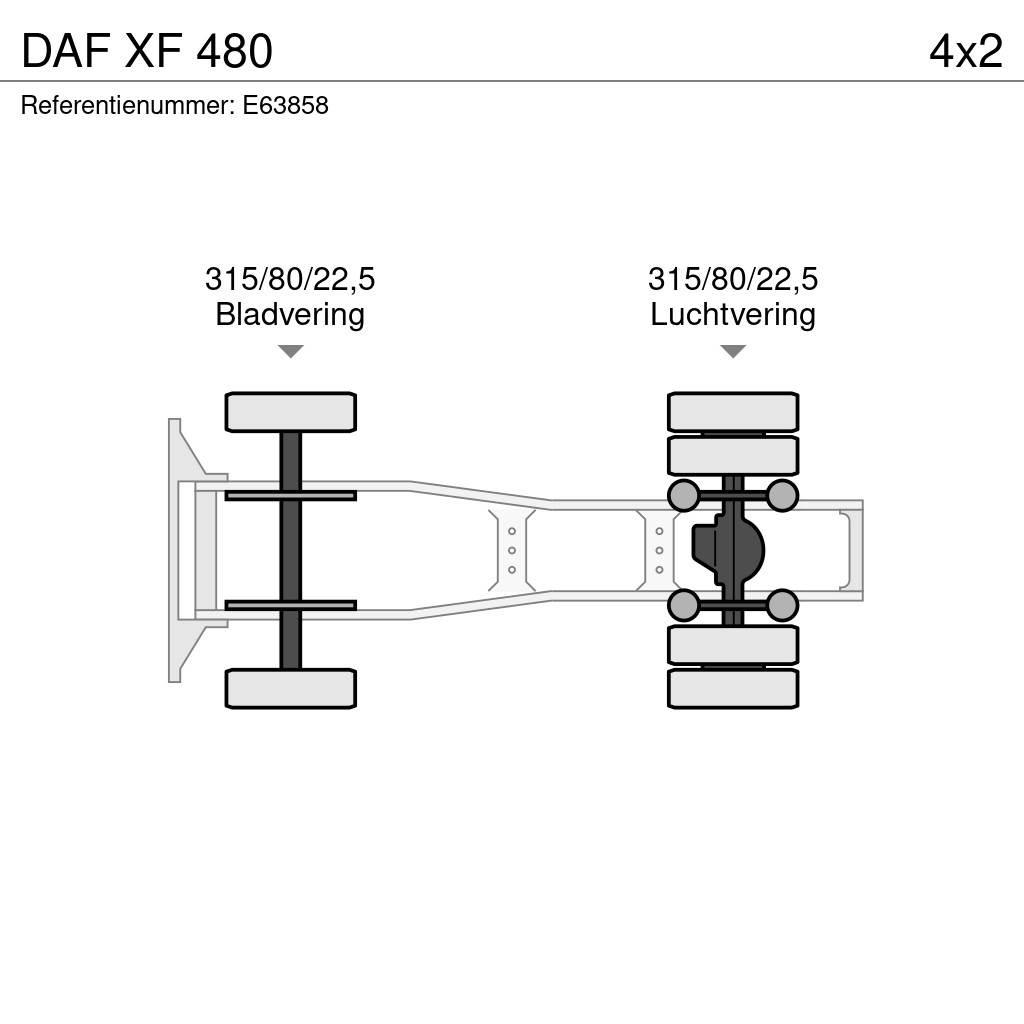 DAF XF 480 وحدات الجر