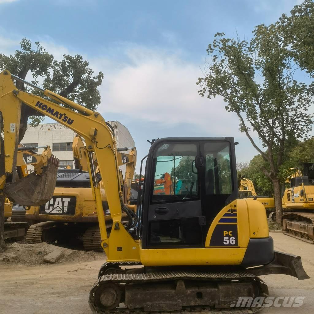 Komatsu PC56 حفارات زحافة