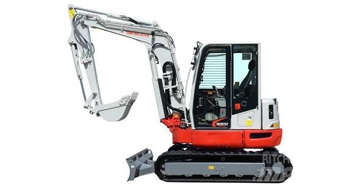 Takeuchi TB257FR حفارات صغيرة أقل من 7 طن (حفارات صغيرة)