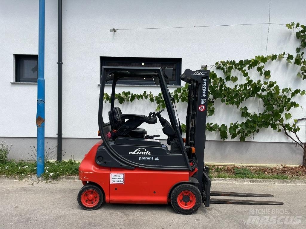 Linde E 16 P شاحنات ذات رافعات شوكية تعمل بالكهرباء