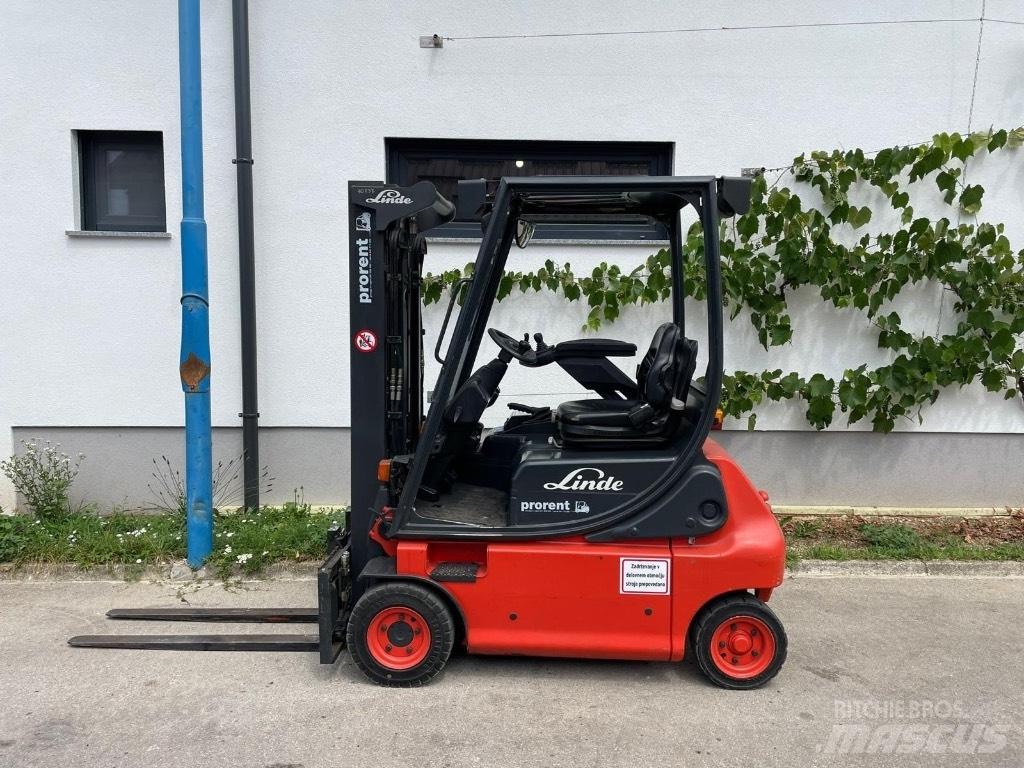 Linde E 16 P شاحنات ذات رافعات شوكية تعمل بالكهرباء