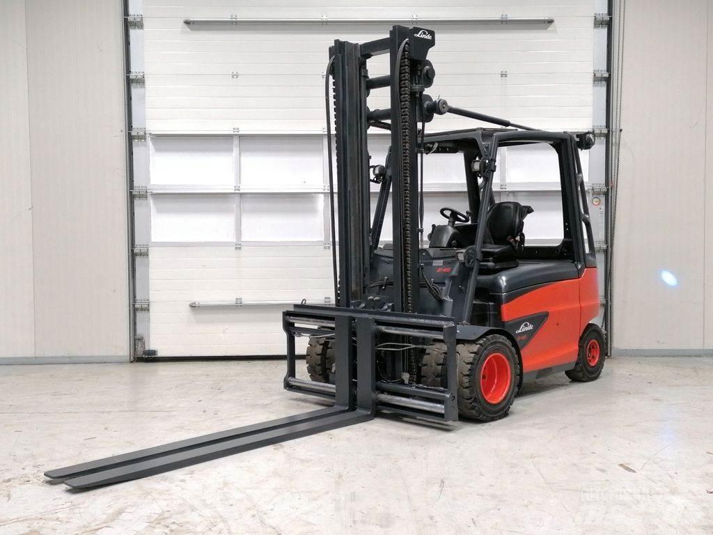Linde E45HL/01-600 شاحنات ذات رافعات شوكية تعمل بالكهرباء