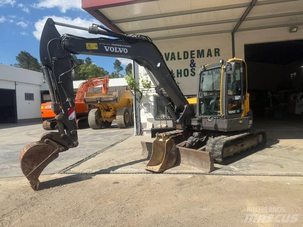 Volvo ECR 88 D, ECR88 حفارات وسط 7 طن - 12 طن