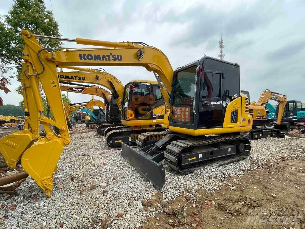 Komatsu PC 70 حفارات وسط 7 طن - 12 طن