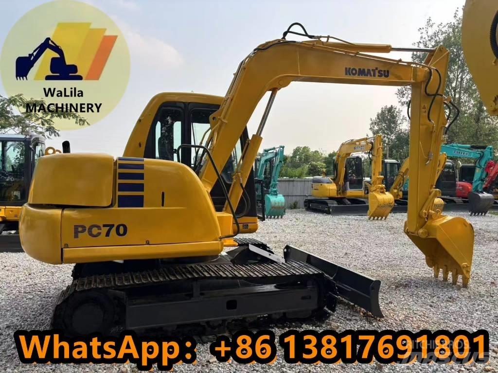 Komatsu PC 70-7 حفارات زحافة
