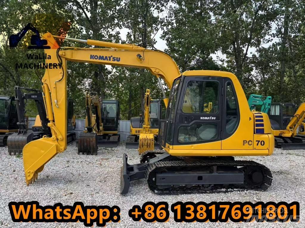 Komatsu PC 70-7 حفارات زحافة