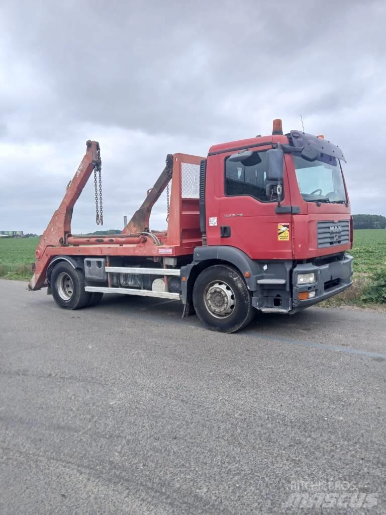 MAN TGM 18.280 شاحنات لوادر