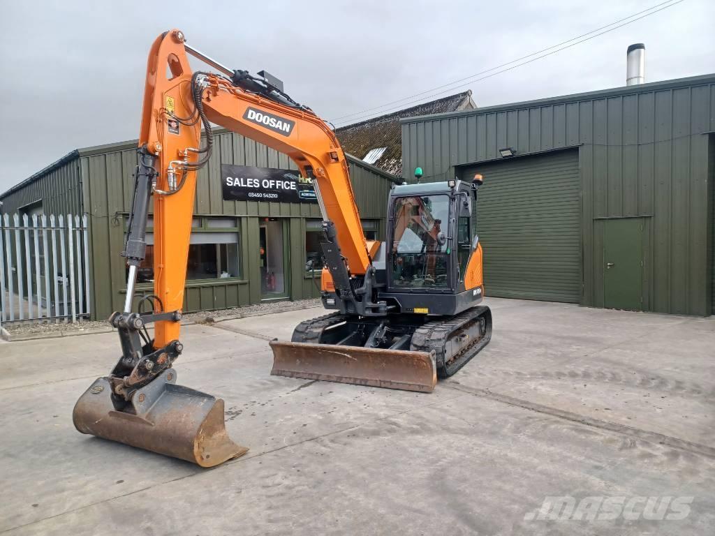 Develon DX 85 R-7 حفارات وسط 7 طن - 12 طن