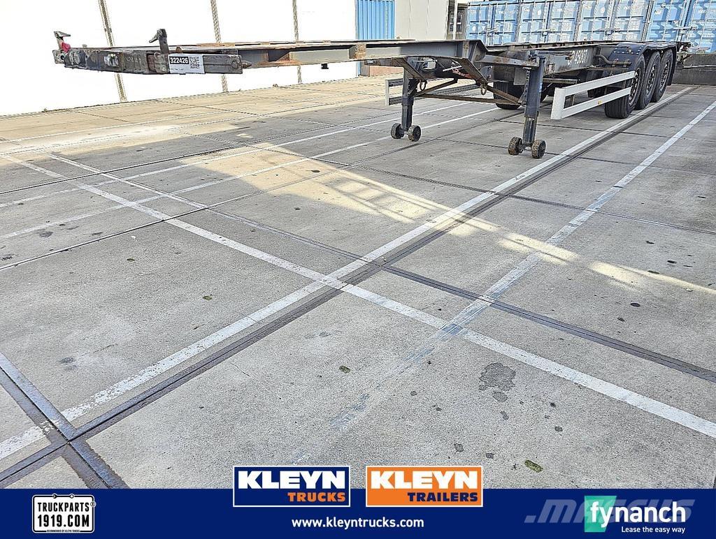 Pacton T3-007 نصف مقطورات حاويات