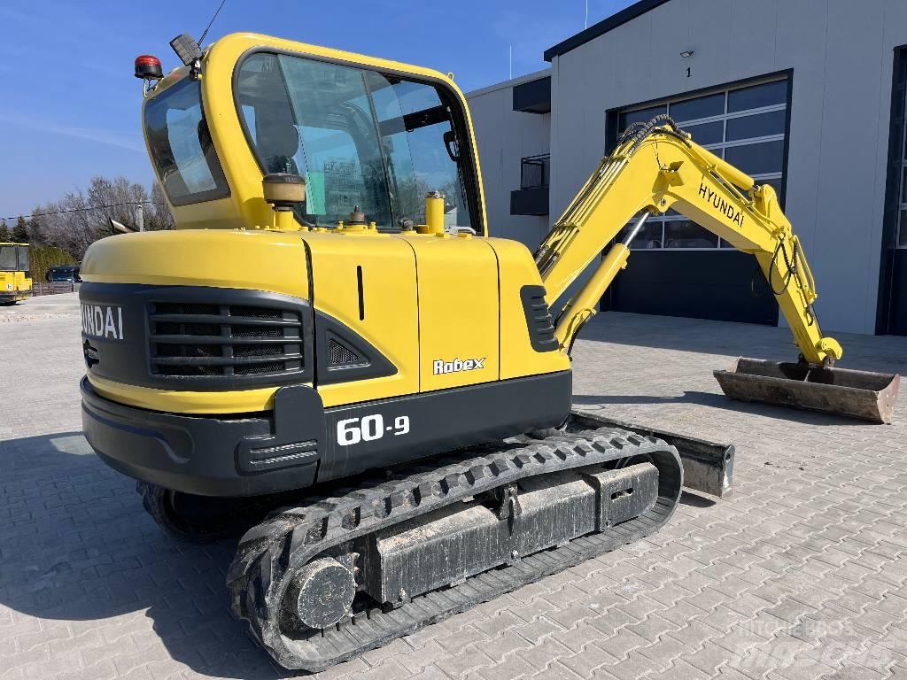 Hyundai Robex 60-9 حفارات صغيرة أقل من 7 طن (حفارات صغيرة)
