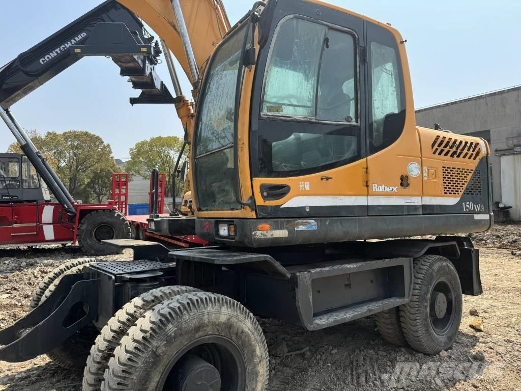 Hyundai R 150 W-9 حفارات بعجل