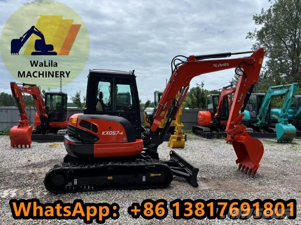 Kubota KX 057-4 حفارات صغيرة أقل من 7 طن (حفارات صغيرة)