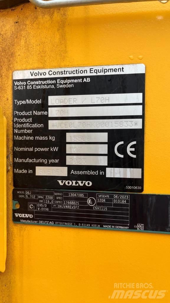 Volvo L70H لوادر بعجل