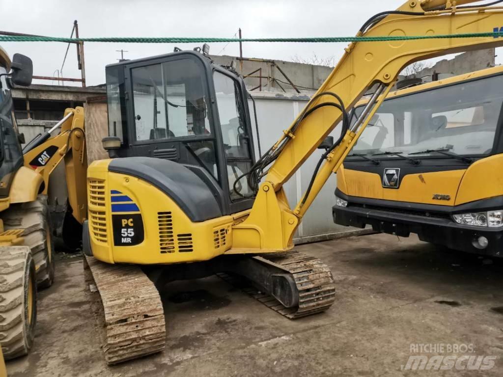 Komatsu pc55 حفارات صغيرة أقل من 7 طن (حفارات صغيرة)