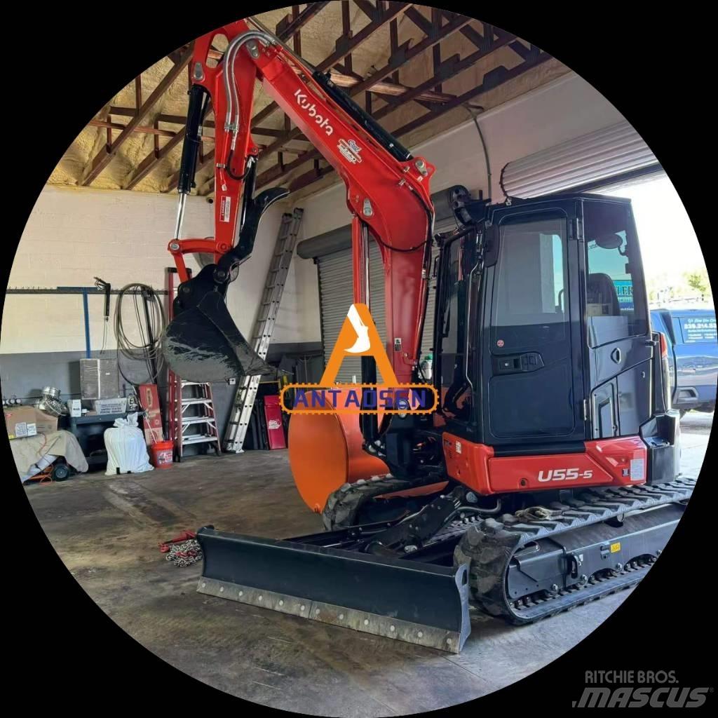 Kubota U55-5 حفارات صغيرة أقل من 7 طن (حفارات صغيرة)