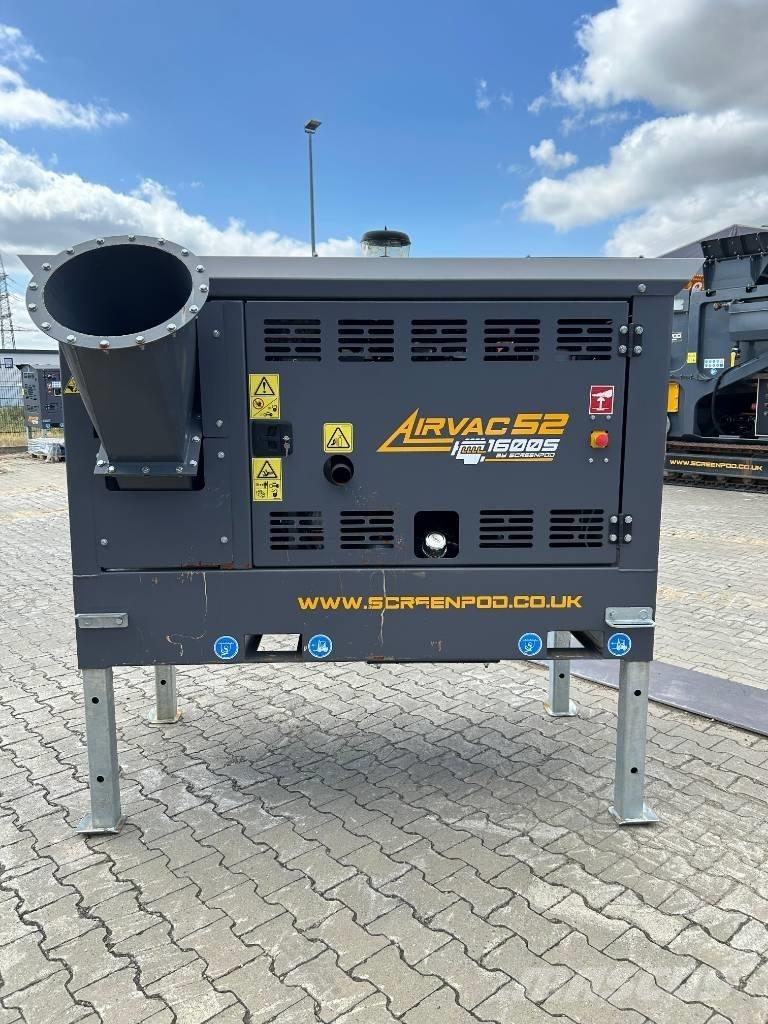 Screenpod AV52 1600D معدة فرز -> معدة فرز المخلفات