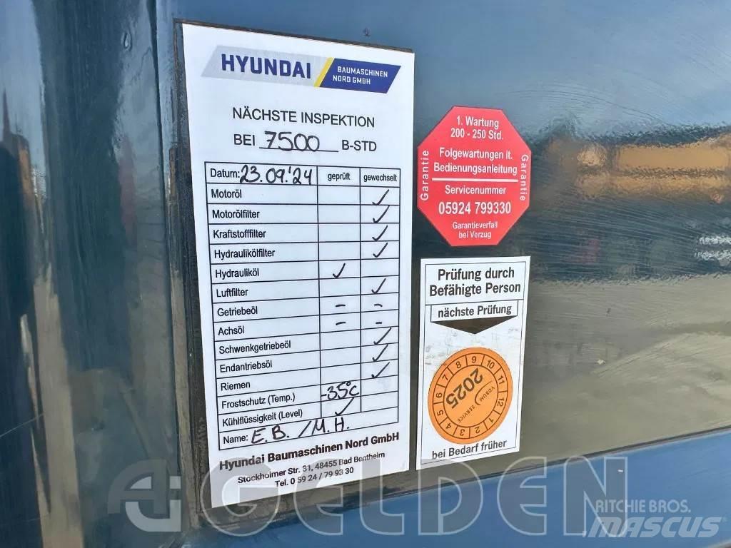 Hyundai HX260NL حفارات زحافة