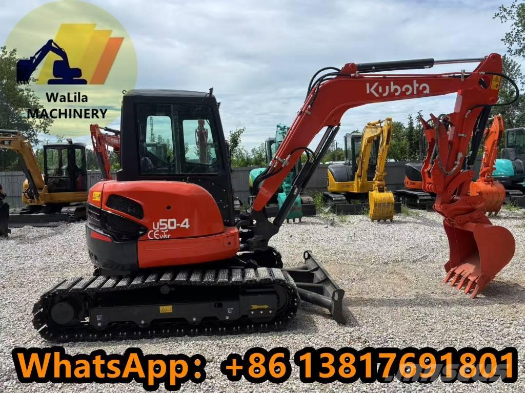 Kubota U 50-4 حفارات صغيرة أقل من 7 طن (حفارات صغيرة)
