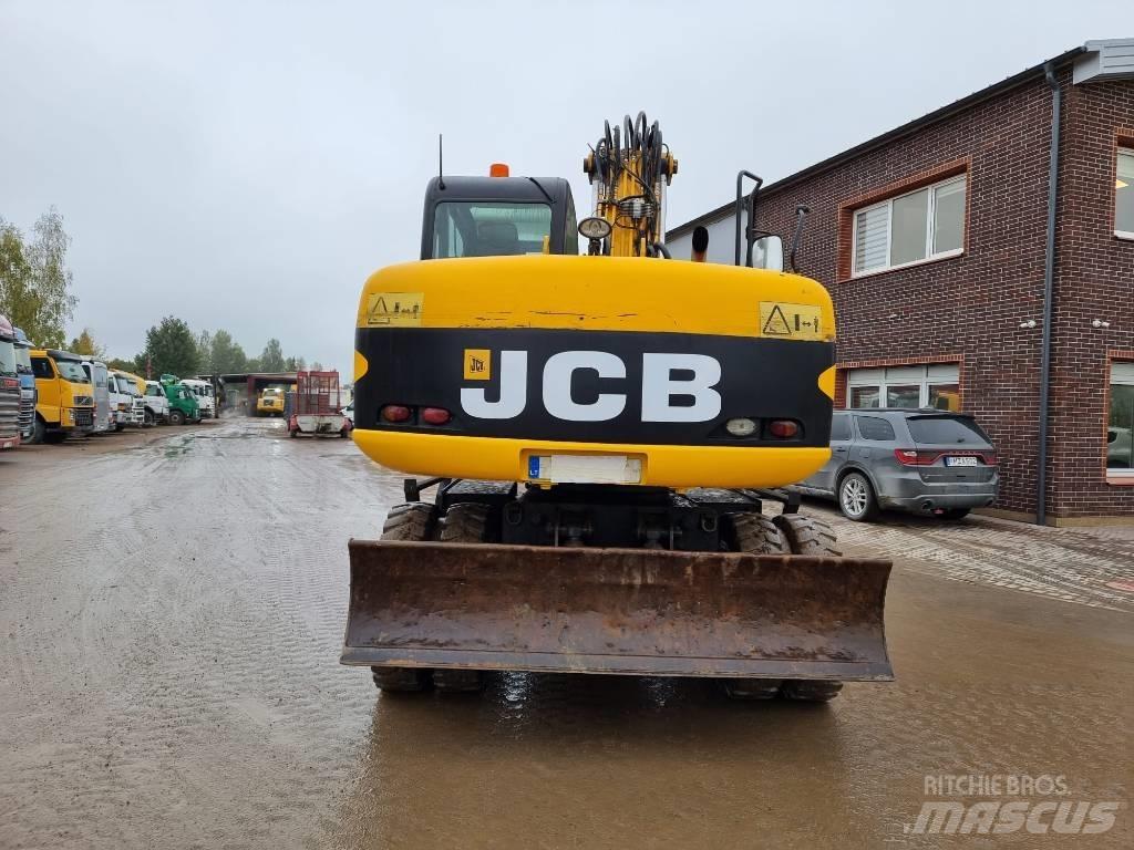 JCB JS 145 W حفارات بعجل