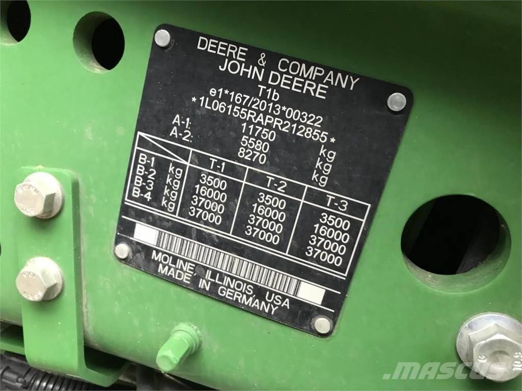 John Deere 6R 155 الجرارات