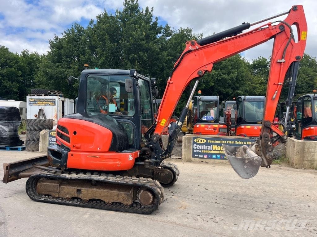 Kubota KX 057-4 حفارات صغيرة أقل من 7 طن (حفارات صغيرة)