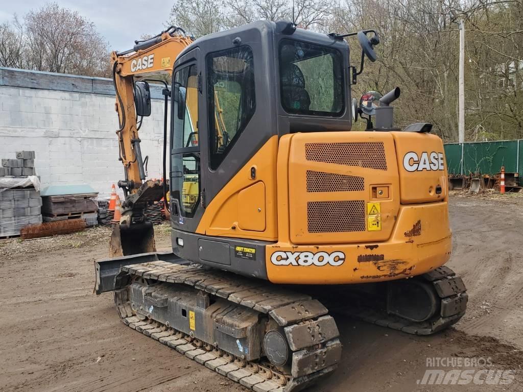 CASE CX 80 C حفارات زحافة