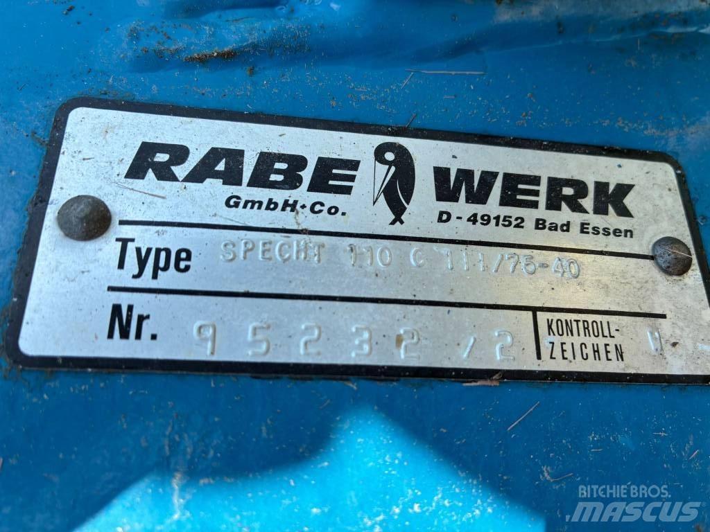 Rabe Specht 110 محاريث عكسية