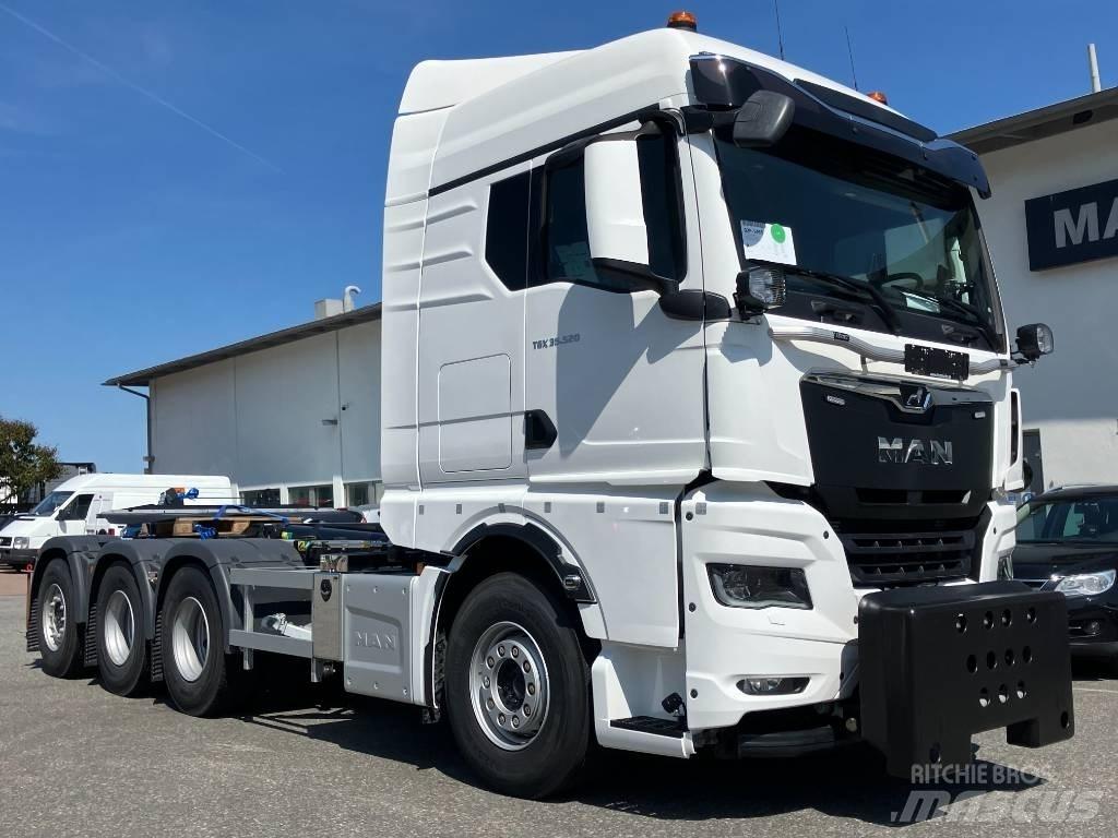 MAN TGX 35.520 شاحنات الرافعات الخطافية