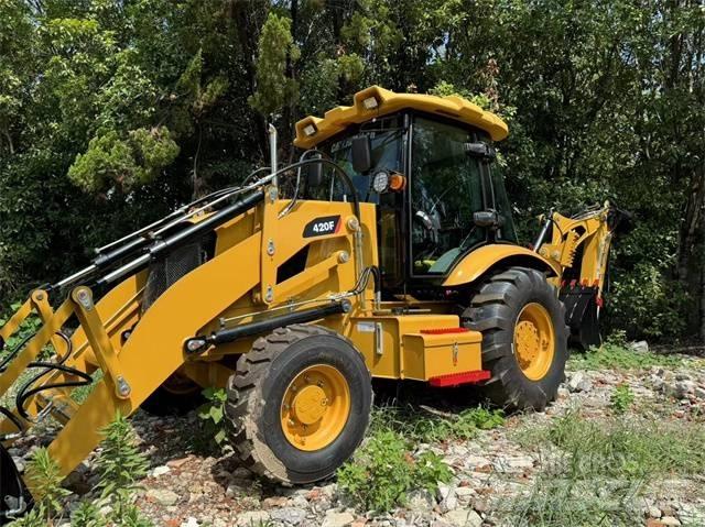 CAT 420 F لوادر ذات جرافات عكسية