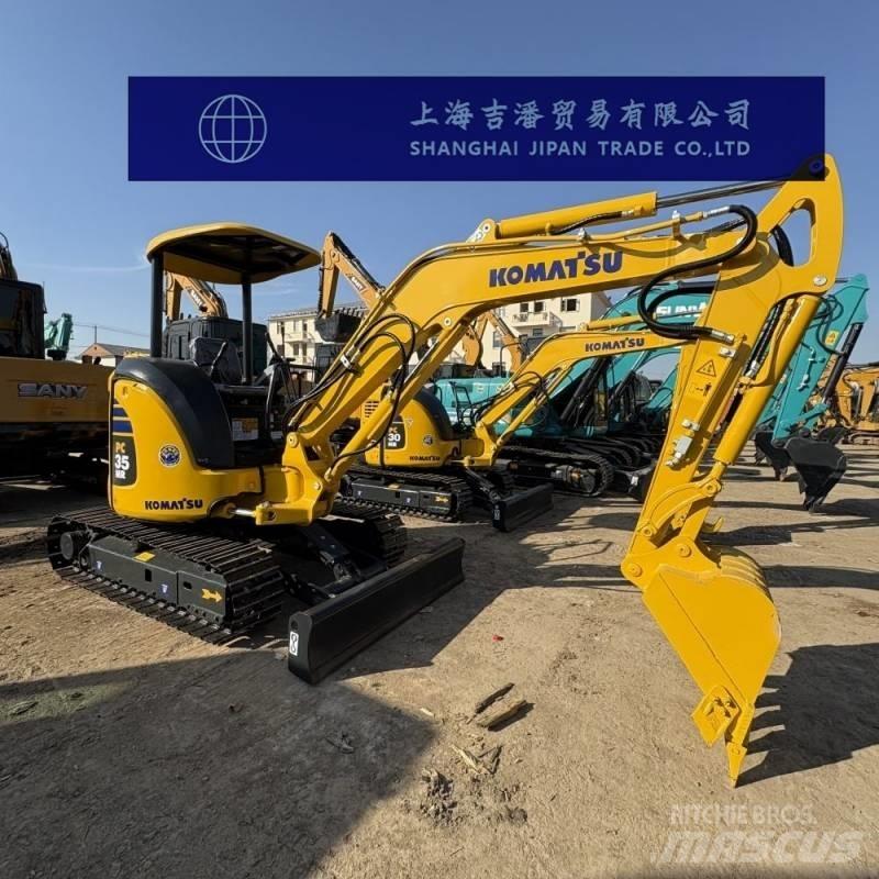 Komatsu PC 35 MR حفارات صغيرة أقل من 7 طن (حفارات صغيرة)