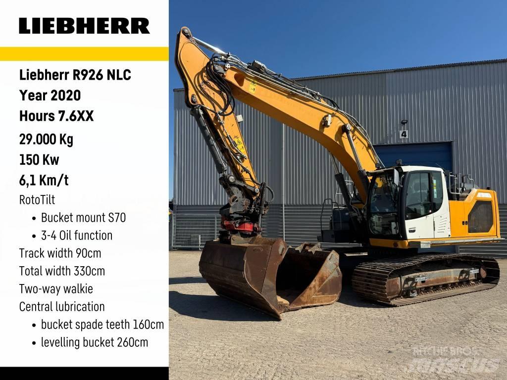 Liebherr R 926 LC حفارات زحافة