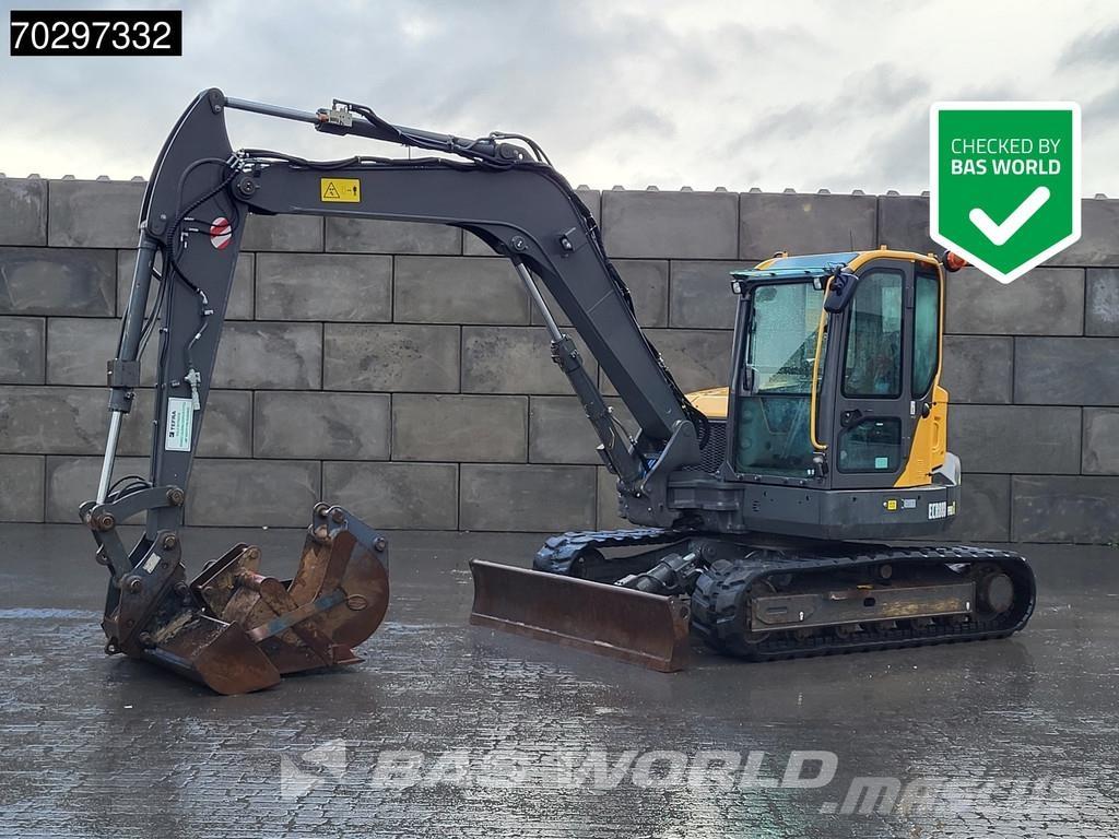 Volvo ECR88 D A/C حفارات صغيرة أقل من 7 طن (حفارات صغيرة)